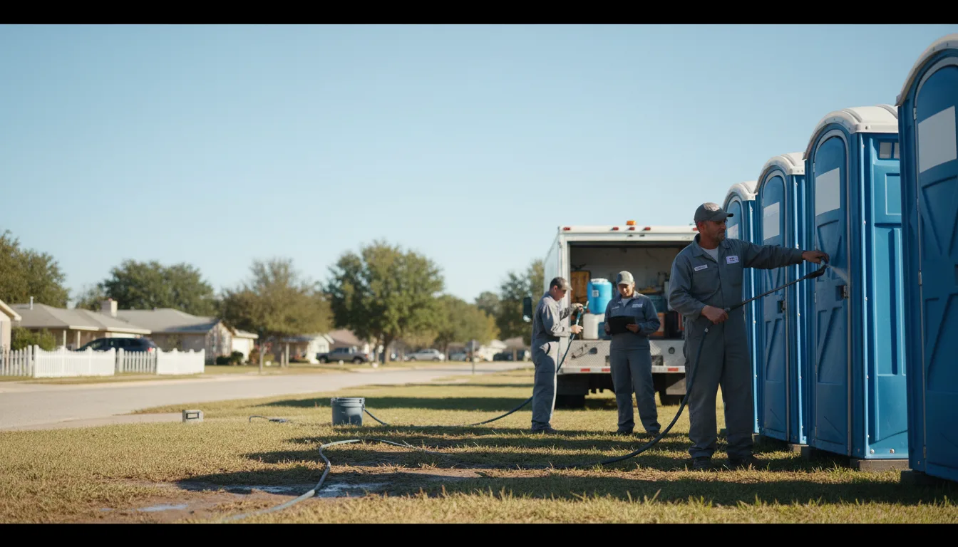 Long-Term Portable Toilet Rental in Slinger, WI near me
